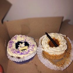 Goodies Bake Shop & Gelati - Ube Cheesecake and Salted Caramel cake