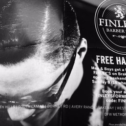 FINLEY'S BARBER SHOP North Hills location opening weekend is coming up on 9/17/2016 and 9/18/2016