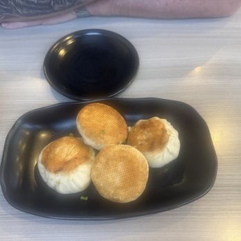 JiBeiChuan Noodles & Dumplings - Pork Pan-Fired Bao 4-Pcs - Chinese Near Me - Katy, Texas