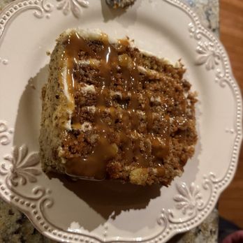 Hyde Park Prime Steakhouse - Carrot cake with the caramel drizzle - Steakhouses Near Me - Columbus, Ohio Hyde Park Prime Steakhouse - Carrot cake with the caramel drizzle - Steakhouses Near Me - Columbus, Ohio