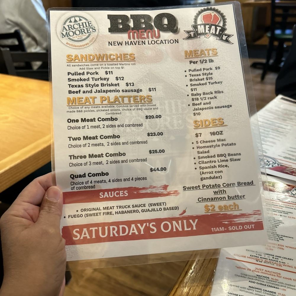 Archie Moores NH - Bbq Saturday - Dive Bars Near Me - New Haven, Connecticut Archie Moores NH - Bbq Saturday - Dive Bars Near Me - New Haven, Connecticut