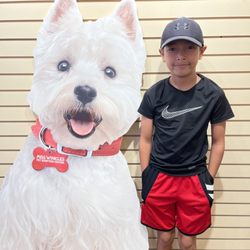 Miss Winkles Pet Adoption Center - My son and Miss Winkle