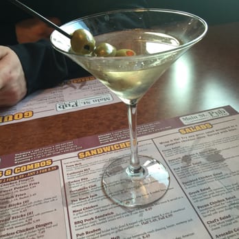 Main St. Pub - I had to be daring and get the Dirty Martini. I've always had the fruity ones, but never the actual one - Pubs Near Me - Portage, Michigan Main St. Pub - I had to be daring and get the Dirty Martini. I've always had the fruity ones, but never the actual one - Pubs Near Me - Portage, Michigan