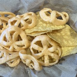 Basket of chips and salsa are complementary :) Basket of chips and salsa are complementary :)
