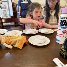 My granddaughter and daughter