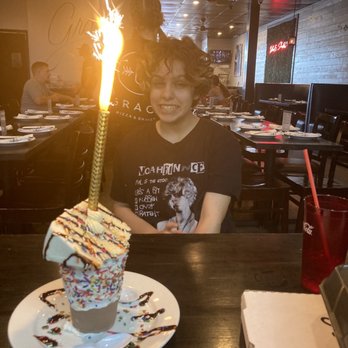 Grace Pizza and Shakes - My milkshake - Pizza Near Me - Pearland, Texas