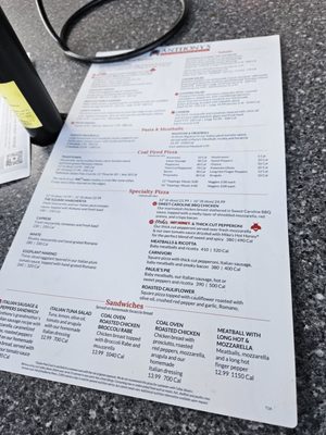 Menu photo 4 Anthony's Coal Fired Pizza & Wings Mount Laurel, NJ