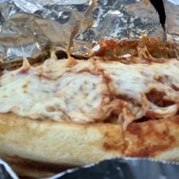 Chicken Parmesan sub Chicken Parmesan sub