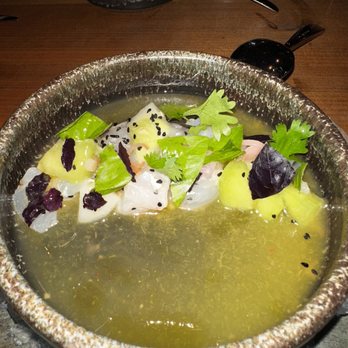 The Progress - Halibut crudo watermelon aguachile (must try!) - New American Near Me - San Francisco, California The Progress - Halibut crudo watermelon aguachile (must try!) - New American Near Me - San Francisco, California