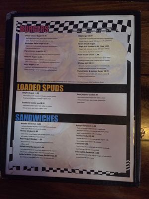 Menu photo 1 Checkered Flag Tavern Indianapolis, IN