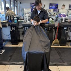 Icut Barber Shop - "T" cutting so son's hair again amazing as always!!!