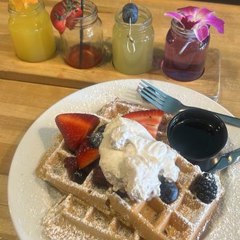 Batter Rebellion - Mimosa flight and Rad Ass Waffle - Bars Near Me - Redlands, California Batter Rebellion - Mimosa flight and Rad Ass Waffle - Bars Near Me - Redlands, California