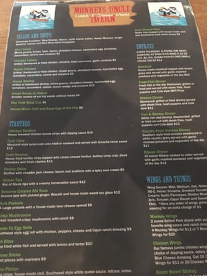 Menu photo 6 Monkey's Uncle Tavern Jacksonville Beach, FL Menu photo 6 Monkey's Uncle Tavern Jacksonville Beach, FL