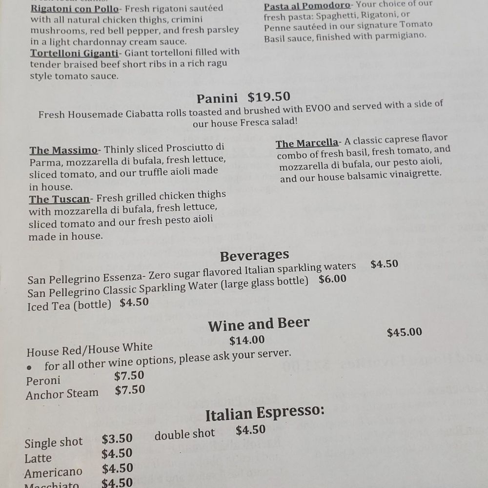 Marcella's Lasagneria - Menu - Italian Near Me - San Francisco, California Marcella's Lasagneria - Menu - Italian Near Me - San Francisco, California