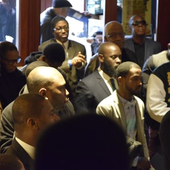 Footprints Cafe - Black Mens Brunch Event Participants @Footprints - Caribbean Near Me - Brooklyn, New York