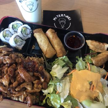 Mr Teriyaki - Chicken bento box w/fried rice option - Japanese Near Me - San Antonio, Texas