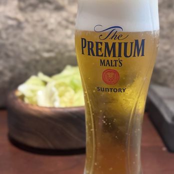 Yakitori Hachibei - Happy hour Suntory on draft - Japanese Near Me - Honolulu, Hawaii