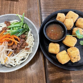 Dumpling Time - Beijing Noodles & Crispy Sesame Tofu Squares - Asian Fusion Near Me - San Jose, California Dumpling Time - Beijing Noodles & Crispy Sesame Tofu Squares - Asian Fusion Near Me - San Jose, California