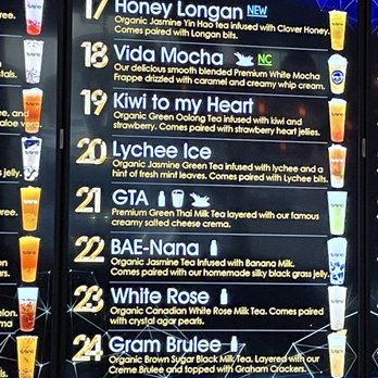 Fynix Rizen - Bubble Tea Near Me - Westminster, California