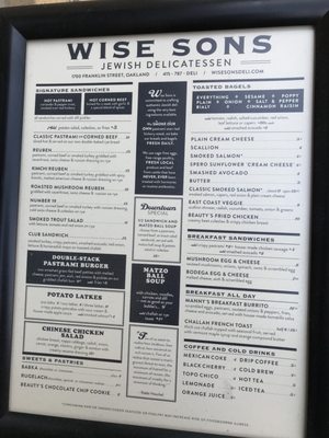 Wise Sons Jewish Deli by null