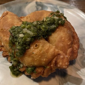 Riel - Mushroom empanadas - New American Near Me - Houston, Texas Riel - Mushroom empanadas - New American Near Me - Houston, Texas