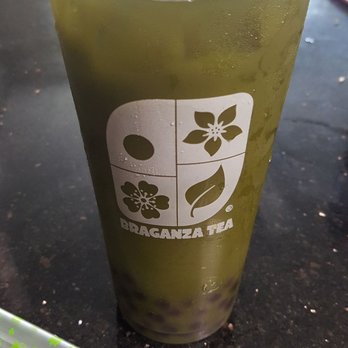 Braganza Tea - Passionfruit Matcha Iced Tea with tapioca - Bubble Tea Near Me - Tukwila, Washington Braganza Tea - Passionfruit Matcha Iced Tea with tapioca - Bubble Tea Near Me - Tukwila, Washington