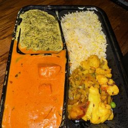 Curry express Texas - Butter Chicken Plater