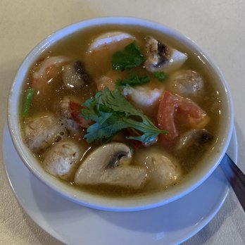 Thai Terrace - Tom Yam Soup with shrimp - Thai Near Me - Fort Worth, Texas Thai Terrace - Tom Yam Soup with shrimp - Thai Near Me - Fort Worth, Texas