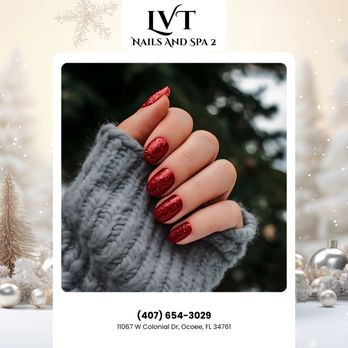 LVT Nails And Spa 2 - Classic holiday red glitter that catches every light. These nails are ready for every 2025 celebration. Book your set today! - Nail Salons Near Me - Ocoee, Florida LVT Nails And Spa 2 - Classic holiday red glitter that catches every light. These nails are ready for every 2025 celebration. Book your set today! - Nail Salons Near Me - Ocoee, Florida