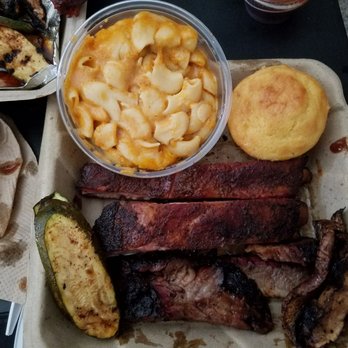 Gorilla Barbeque - Mac cornbread grilled zucchini grilled portobello mushroom beef brisket and pork ribs best I've ever had!!! - Barbeque Near Me - Pacifica, California Gorilla Barbeque - Mac cornbread grilled zucchini grilled portobello mushroom beef brisket and pork ribs best I've ever had!!! - Barbeque Near Me - Pacifica, California