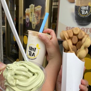 unitea café - Germinate brown rice boba milk tea Match soft serve Waffle - Bubble Tea Near Me - Ann Arbor, Michigan unitea café - Germinate brown rice boba milk tea Match soft serve Waffle - Bubble Tea Near Me - Ann Arbor, Michigan