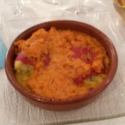 Le Saint Co - Piquillos à la brandade de morue.