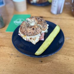 Random Harvest Market, Cafe & Community Space - Egg sandwich with ham