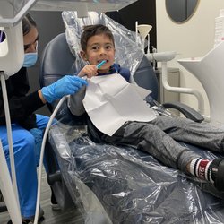 Legaspi Family Dental - Our 4 year old son getting his 6 month cleaning. His nerves are always alleviated because of how caring and patient the staff is!