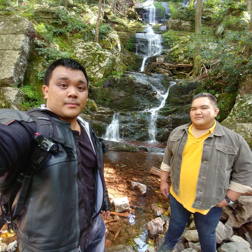 Buttermilk Falls - The base of the falls makes for a good selfie - Hiking Near Me - Walpack Township, New Jersey Buttermilk Falls - The base of the falls makes for a good selfie - Hiking Near Me - Walpack Township, New Jersey