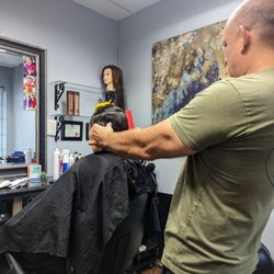 Tuscany Salons & Spas - My mom's Mother's Day haircut w/ Juan Carlos