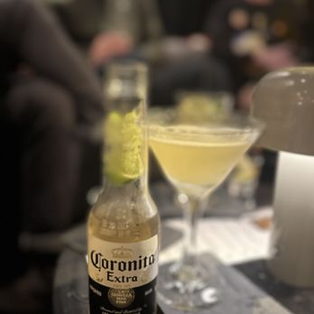 OR Bar - a bottle of coronano and a glass of wine - Wine Bars Near Me - West Hollywood, California