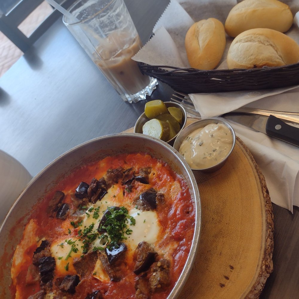 Toast Avenue Cafe - Eggplant shashlikii - Kosher Near Me - Hollywood, Florida