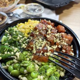 Spam musubi bowl Spam musubi bowl