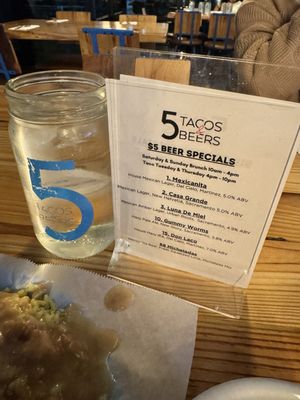 Menu photo 8 5 Tacos & Beer Sacramento, CA Menu photo 8 5 Tacos & Beer Sacramento, CA