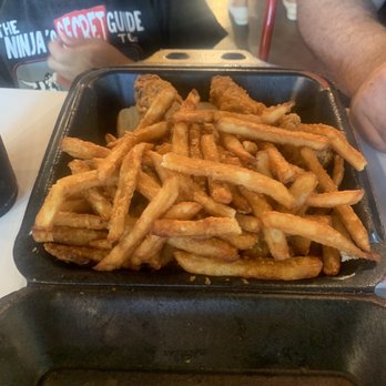 Angry Chickz - Country chicken tenders huge portions of fries - Chicken Shop Near Me - Sacramento, California
