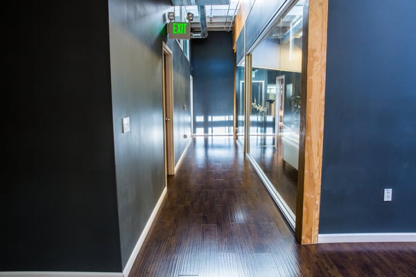 Photo of OneTaste - San Francisco, CA, US. Hallway from Main Room to Fishbowl