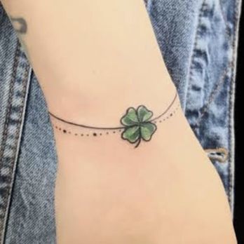 RockStar Tattoo - I asked for the clover, not the bracelet part. - Tattoo Near Me - Las Vegas, Nevada RockStar Tattoo - I asked for the clover, not the bracelet part. - Tattoo Near Me - Las Vegas, Nevada