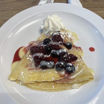 Sweet Desert Cafe - Mixed Berry Delight Crepes - Cafes Near Me - Tempe, Arizona