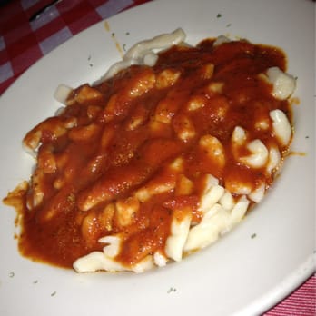 Jimmy's Place - homemade ricotta cavatelli with marinara sauce - Italian Near Me - Forest Park, Illinois Jimmy's Place - homemade ricotta cavatelli with marinara sauce - Italian Near Me - Forest Park, Illinois