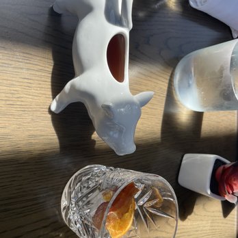 Eureka! - Tipsy Pig Old fashion with bacon & aged maple syrup - American Near Me - Aliso Viejo, California
