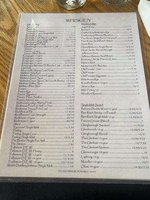 Menu photo 4 The Irish Rover Louisville, KY