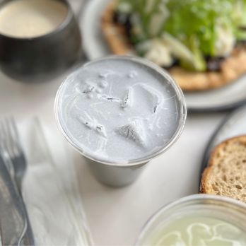 Destroyer - Black sesame latte - New American Near Me - Culver City, California Destroyer - Black sesame latte - New American Near Me - Culver City, California