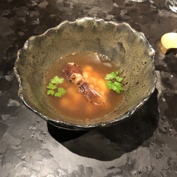 Atomix - Cheonggukjang (firefly squid soup) - Korean Near Me - New York, New York