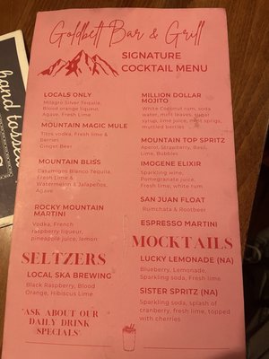 Menu photo 7 Goldbelt Bar & Grill Ouray, CO Menu photo 7 Goldbelt Bar & Grill Ouray, CO